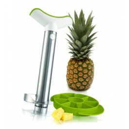 maquina cortar piña acero inox $900